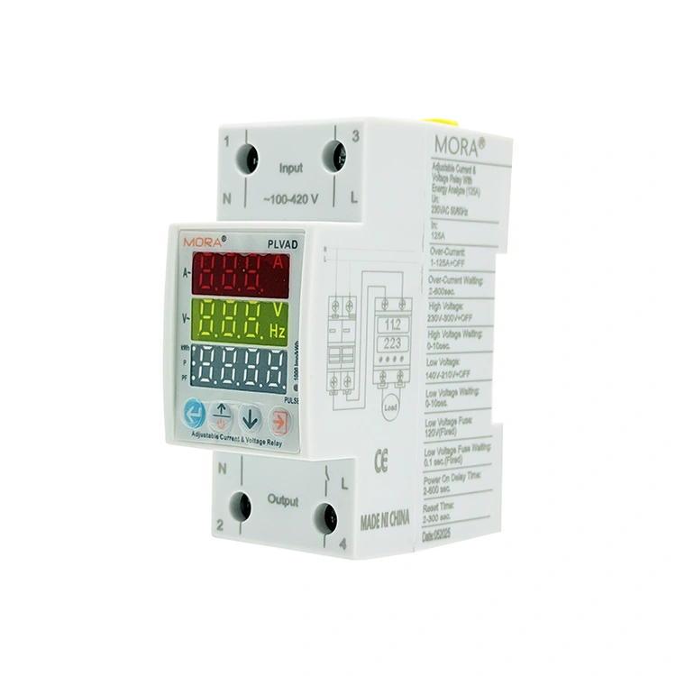 2P Digital Voltage Protector Type C με Τριπλή Οθόνη