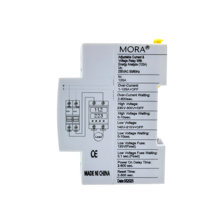 2P Digital Voltage Protector Type C με Τριπλή Οθόνη